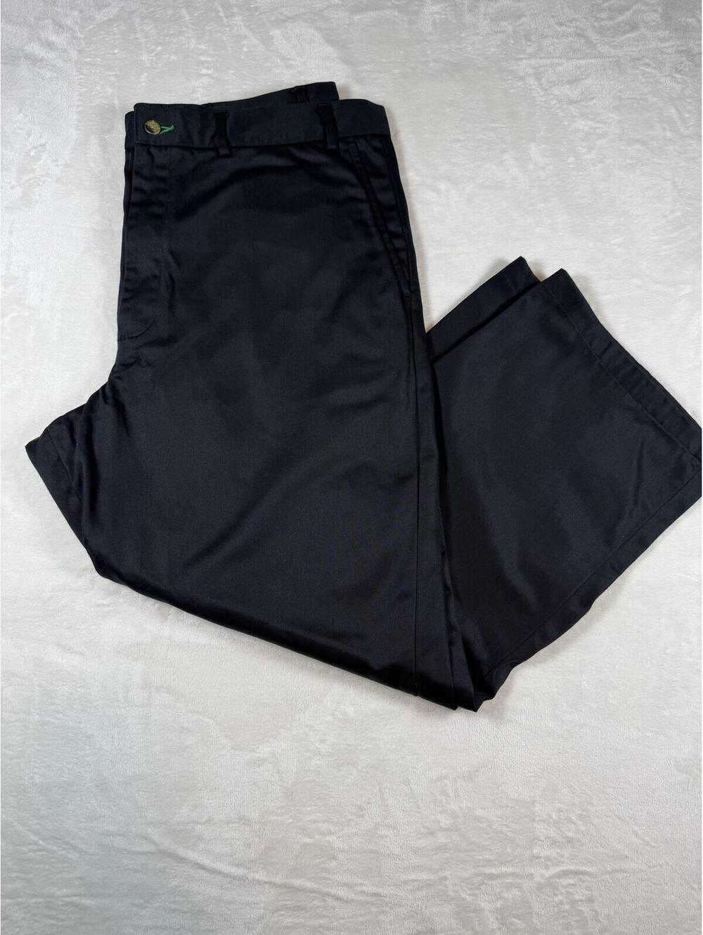 Vintage Tommy Hilfiger Men's Navy Chino Pants 40x30 Classic Straight‎ Leg Logo
